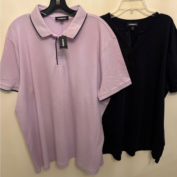 Express polo Henley bundle men’s size XL - Picture 8 of 12